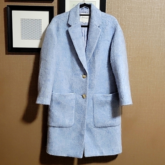 Madewll Elmcourt Boucle Peacoat - Picture 4 of 16